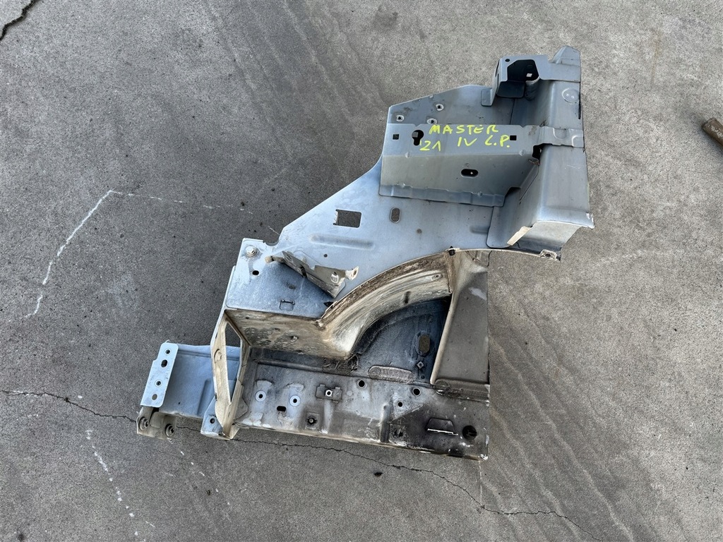 фото №6, Чверть лонжерон підкрилок лівий перед колір білий renault master 4 iv