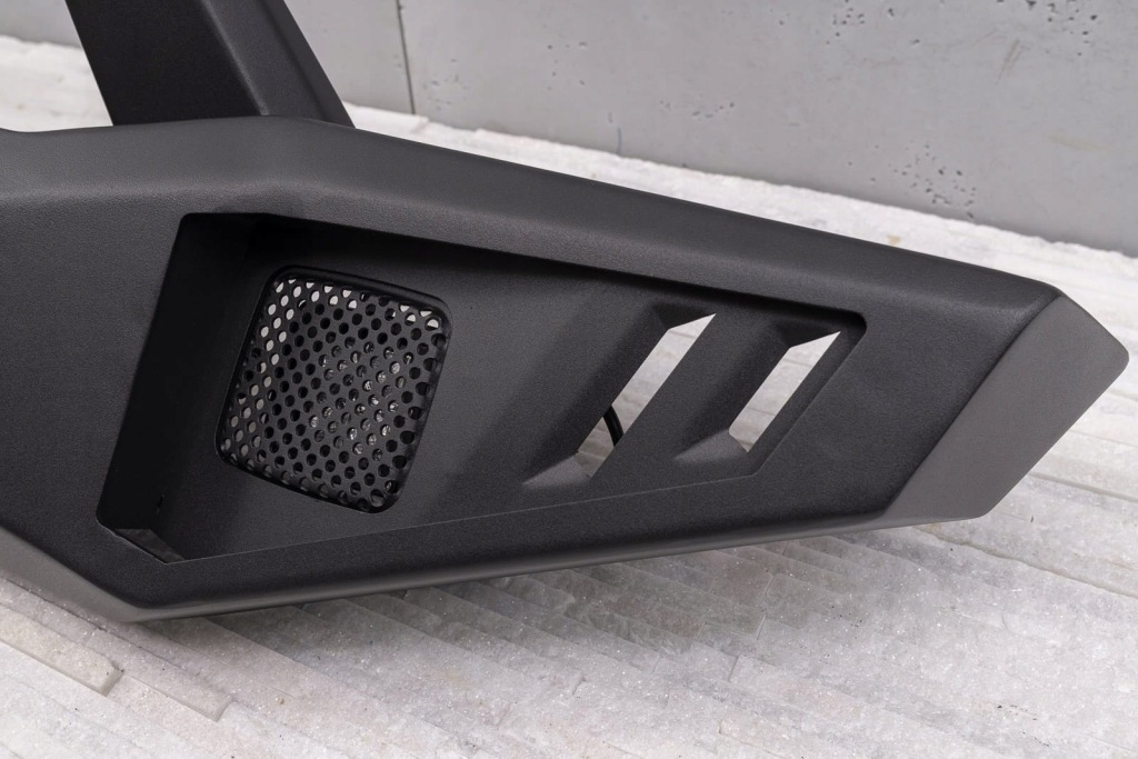 фото №12, Jeep wrangler jl 18- бампер сталевий передній з led