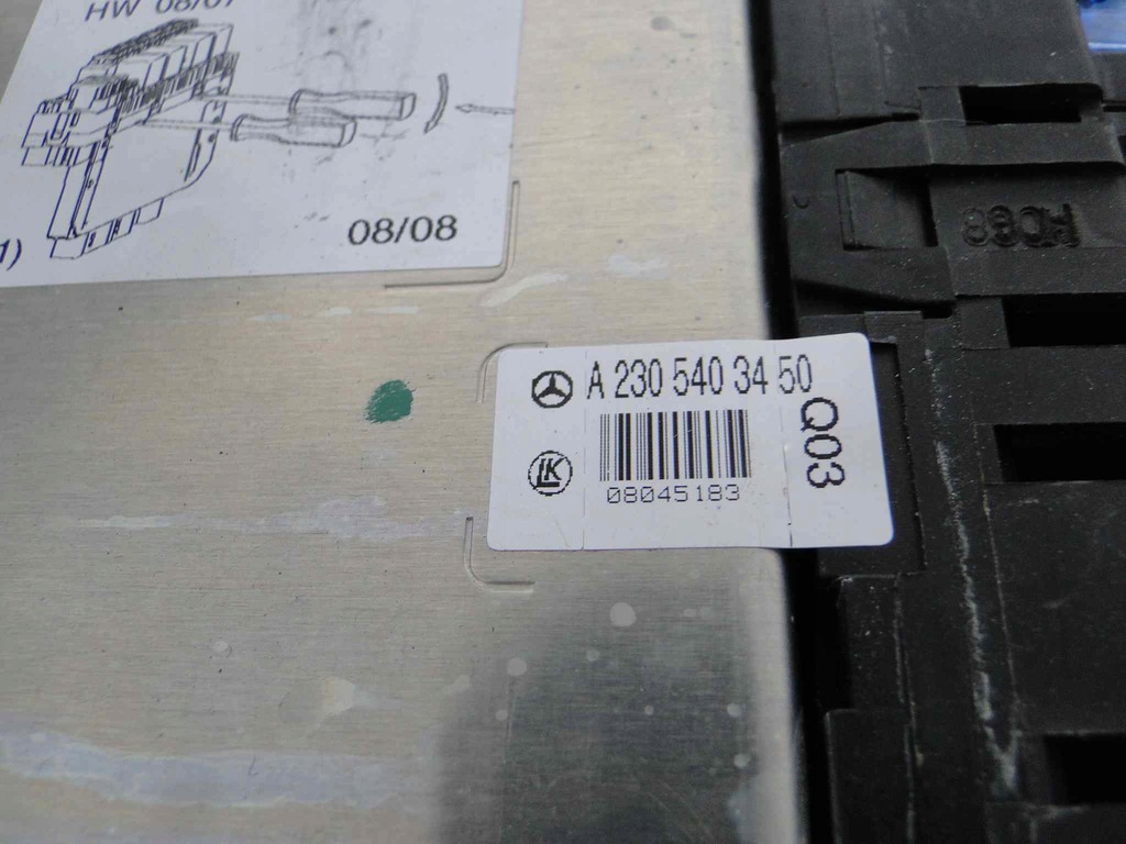 фото №7, Mercedes slr r199 c199 199 модуль керуючий sam