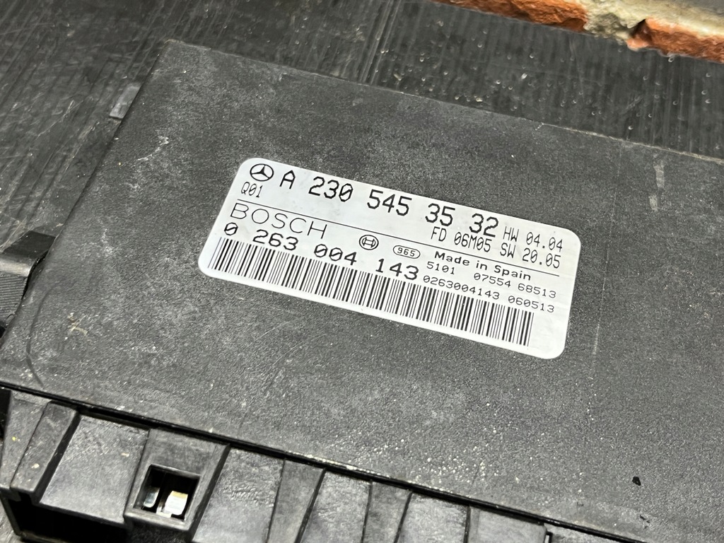 фото №3, Mercedes r230 модуль pdc a2305453532