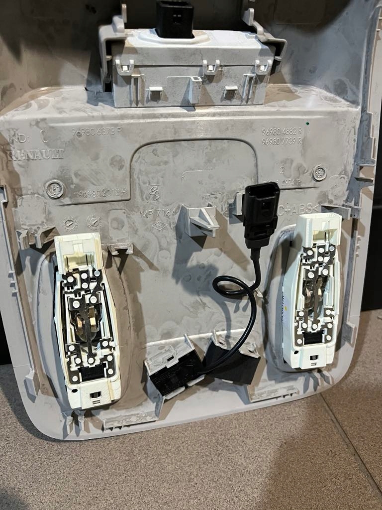 фото №7, Renault megane iv лампа освітлення стельовий 969804882r