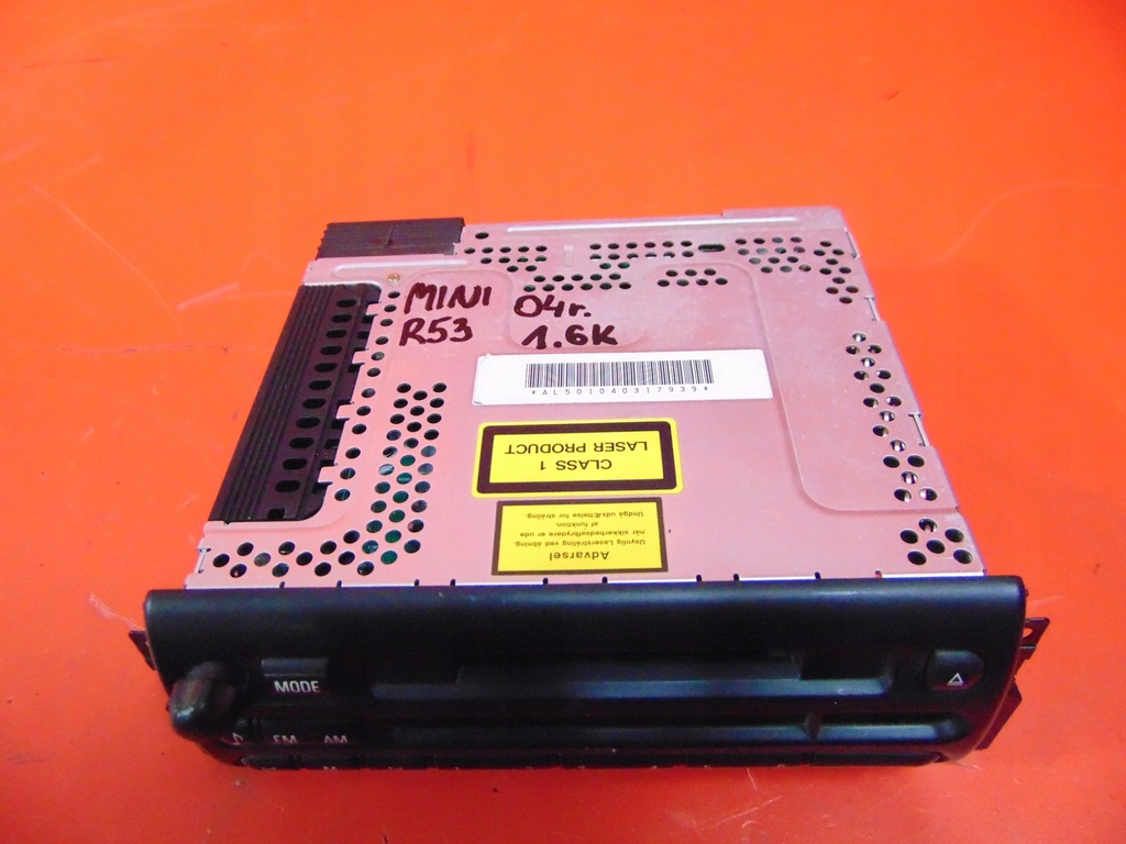 фото №7, Mini cooper s r53 радіо касета радіопрогравач 6943464