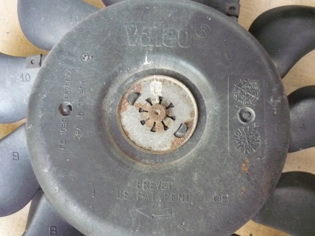 Вентилятор радіатора audi a6 c6 3.2 fsi 878315l Зі Шроту