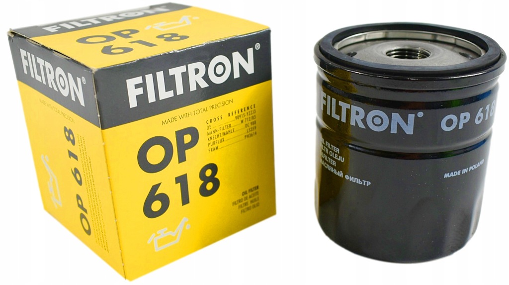 фото №1, Filtron фільтр оливи toyota yaris verso 1.4 d-4d