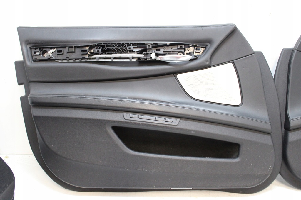 фото №10, Bmw 7 f01 f02 760li inividual bang olufsen обшивка обшивки кожа czarna 4szt