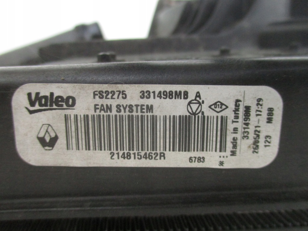 фото №12, Renault clio v captur ii радіатор wody кондиціонер інтеркулер 1.0 tce 19-24 r