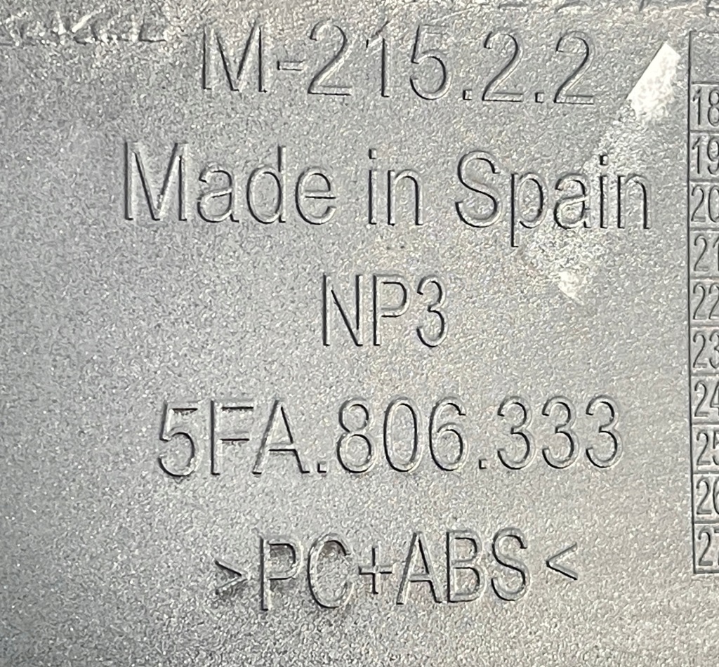 фото №11, Накладка бампер перед seat/cupra leon оригінальний номер 5fa806333 оригінал