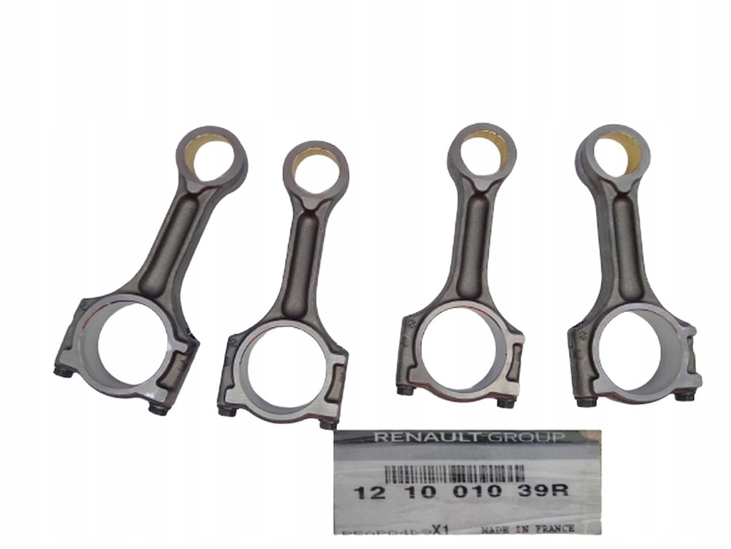 фото №1, 121001039r renault шатуни kpl.4 szt.r trafic iii 1.6dci vivaro b оригінальний номер