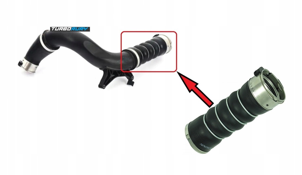 Труба turbo mini cooper f60 countryman b36 b38 b48 Зі Шроту