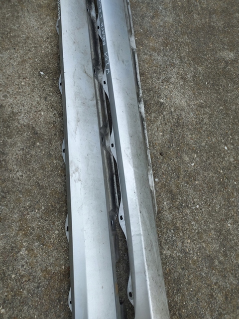 фото №4, Mercedes r w251 молдинг порог правая , левая