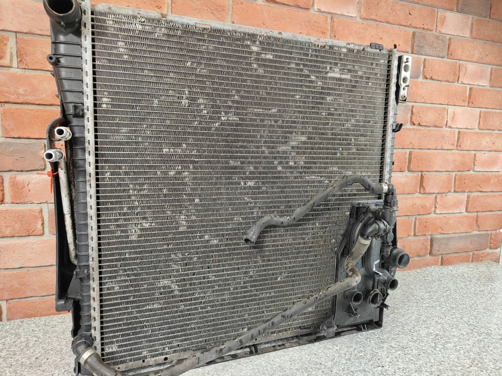 фото №16, Комплект радиатор воды автоматическая коробка передач радиатор n62 4.4 bmw x5 e53 7521765