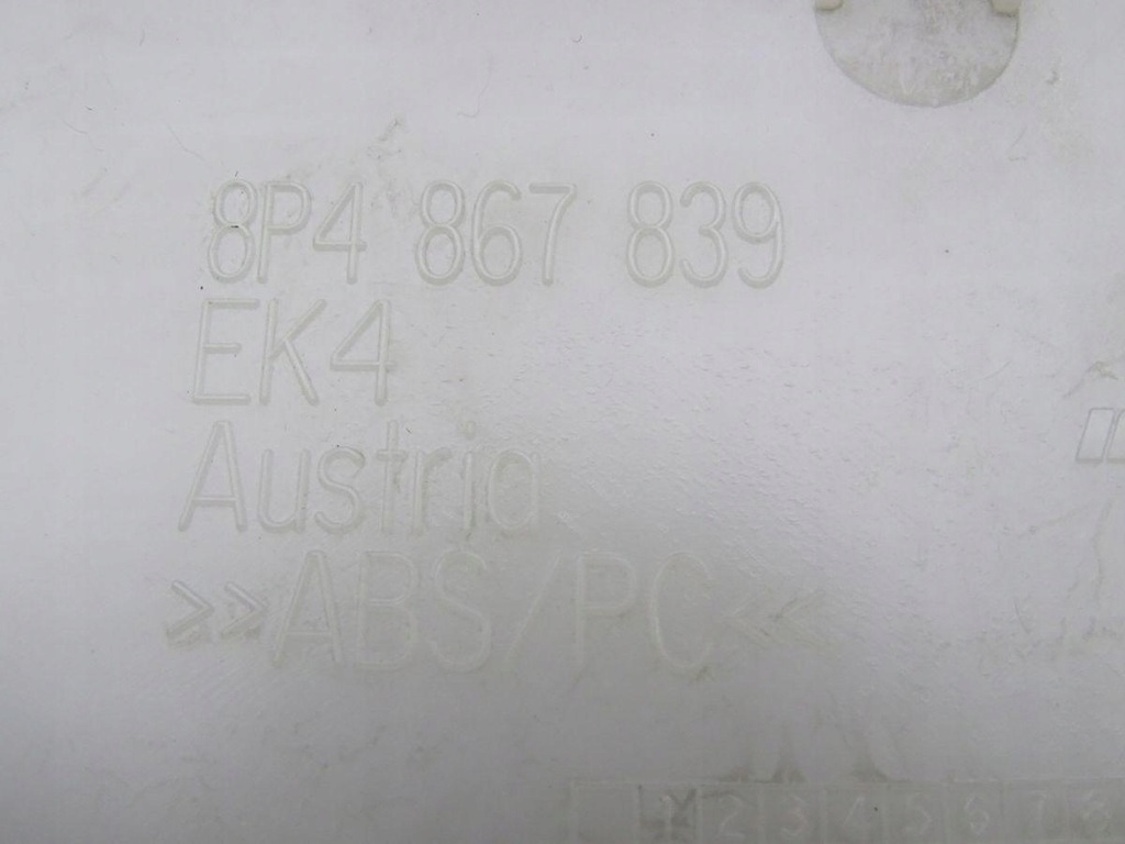 фото №8, Audi a3 8p 03-12 молдинг стельовий задня