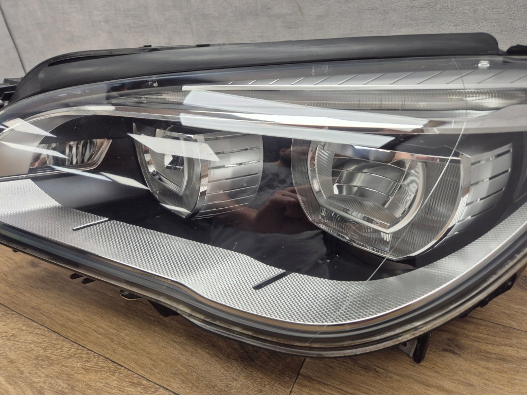 фото №3, Bmw f01 f02 lci лампа ліва адаптивний led usa фара світло перед 7348501