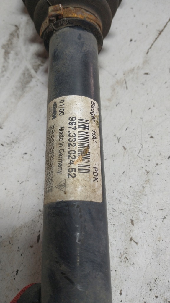 фото №6, Porsche carrera s 911 997 приводной вал приводная левая правая 99733202452 pdk