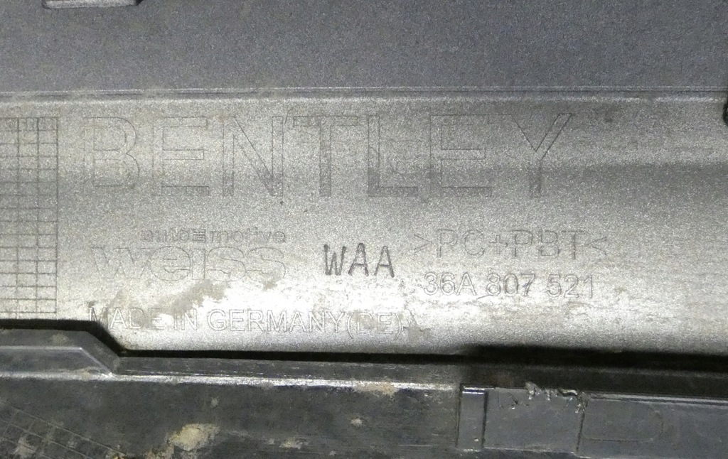фото №13, Bentley bentayga 2015-2020 36a807521 диффузор бампера задняя