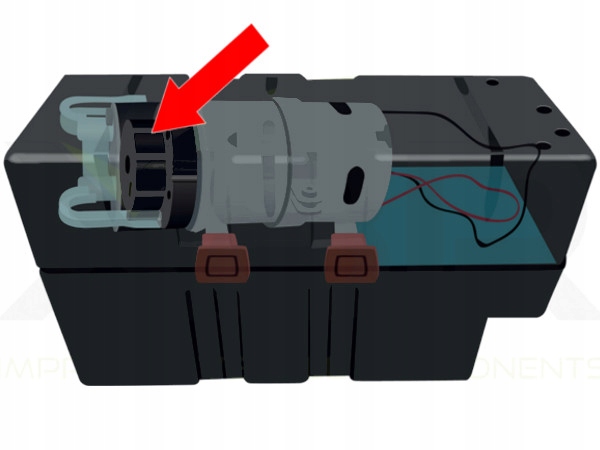 фото №4, Помпа замка центрального щітки mercedes r230 sl