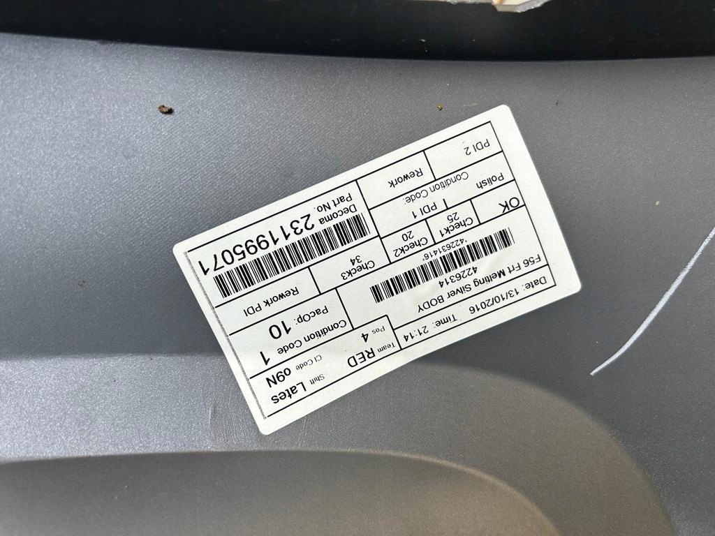 Mini f56 бампер перед 114129-10 оригинал Недорого