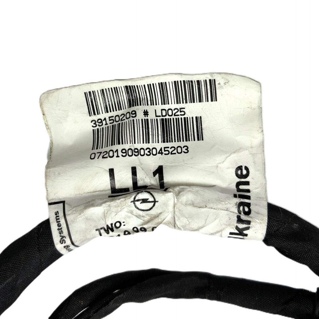 фото №7, Джгут датчиків бампер перед pdc opel astra k 15-19r ll1 4xpdc 39150209