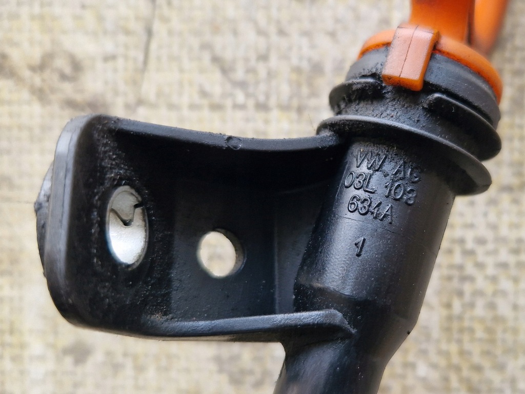 фото №5, Щуп щуп шланг рівня оливи 2.0 16v cba cbb ceg 03l103634a