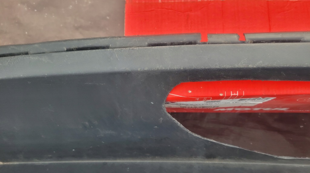 Vw passat b7 універсал спойлер бампера задній накладка накладка-спойлер дифузор / 2110 Київ