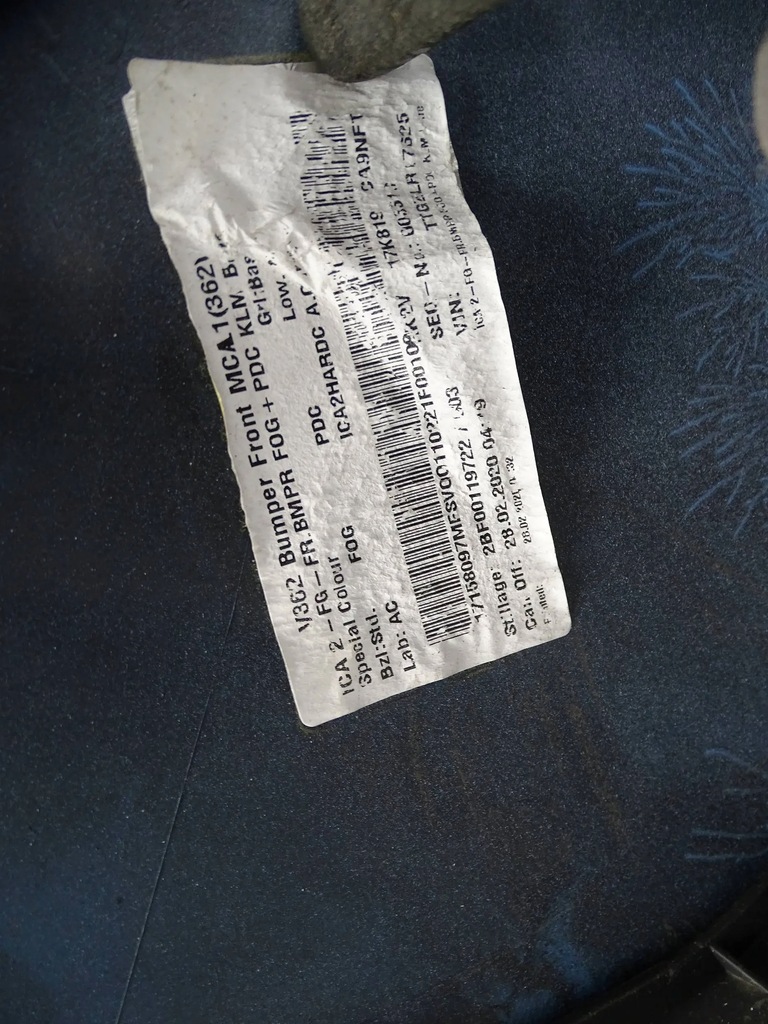 фото №11, Бампер перед ford transit custom lift 19-