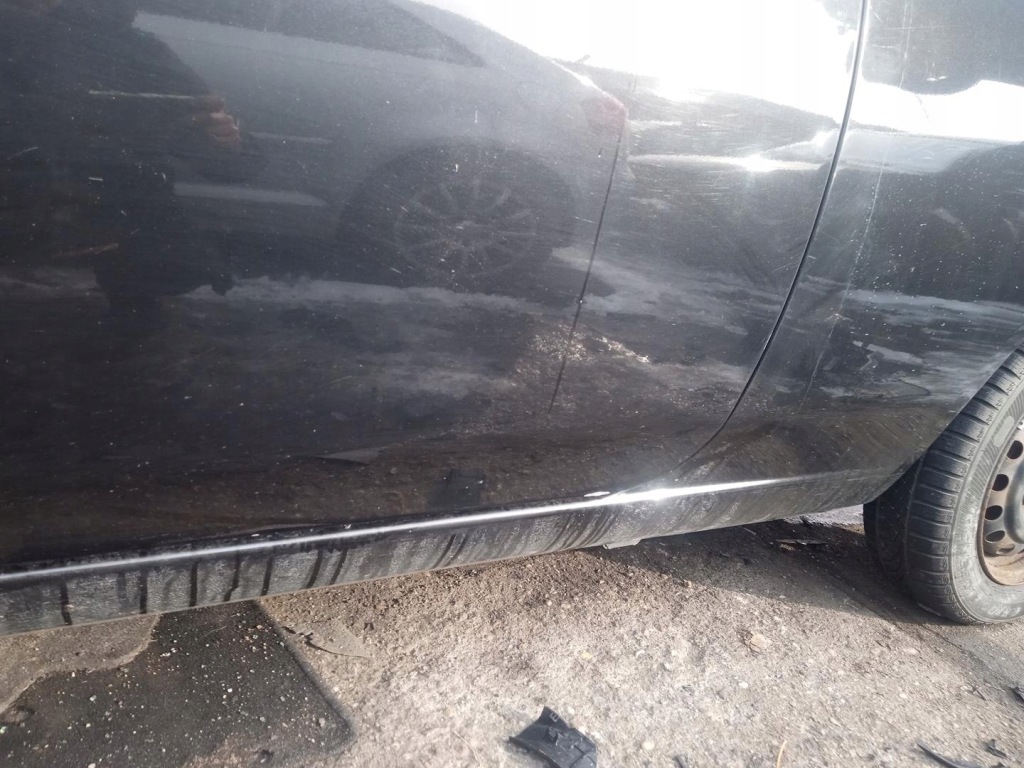 фото №9, Nissan micra k12 двері ліва передні перед код лакофарбового покриття z11 3d