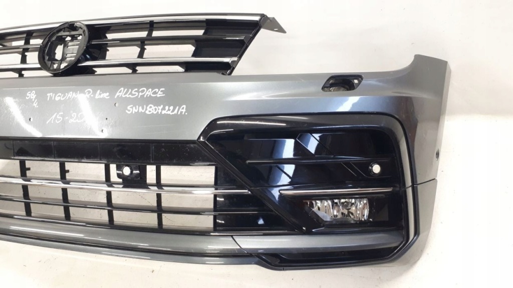 фото №4, Vw tiguan r-line 2015-2020 allspace бампер перед