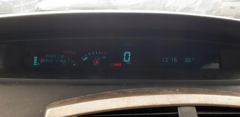 фото №10, Renault scenic 2 ii 1.6 16v дисплей счетчик приборы