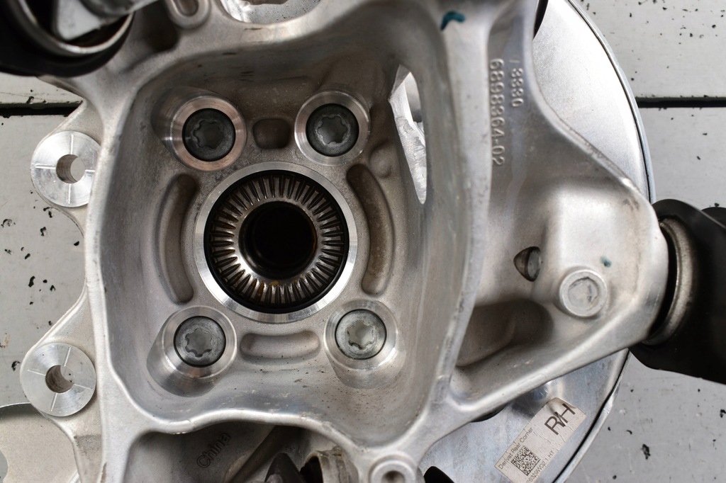 фото №9, Bmw 5 g60 поворотный кулак правая задняя правый задняя рычаг подвеска 530ex 550ex