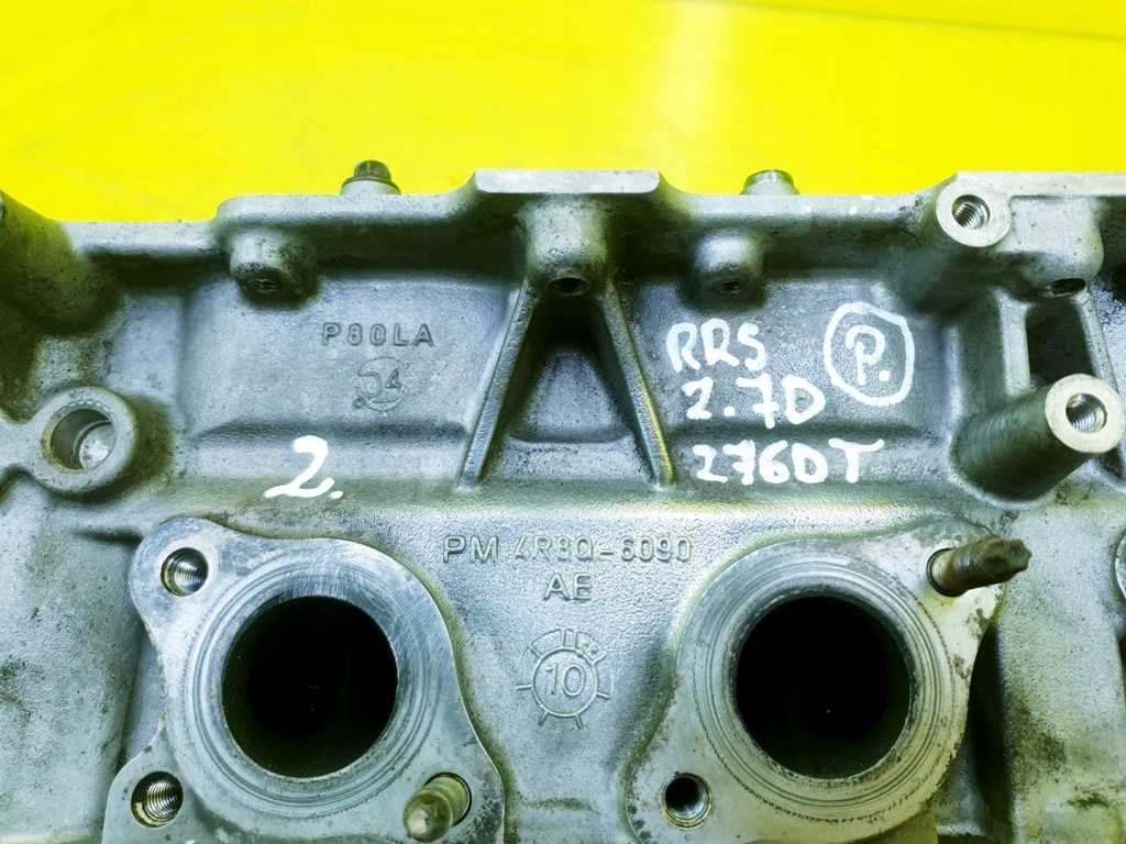 фото №14, Головка двигуна права jaguar xj xf range rover 2.7 276dt 4r8q6c064ae