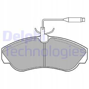 фото №2, Гальмівні колодки гальмівні перед delphi do fiat ducato 2.8