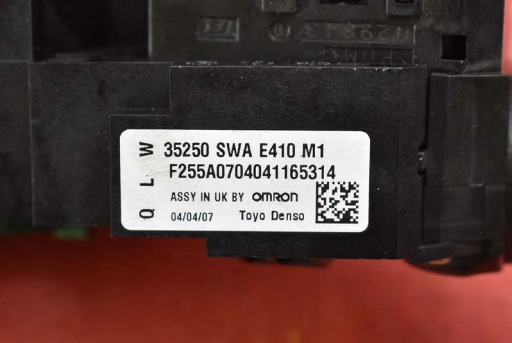 фото №8, Перемикач комбінований перемикач підрульовий 35250swae410m1 honda crv 3 iii 06-09