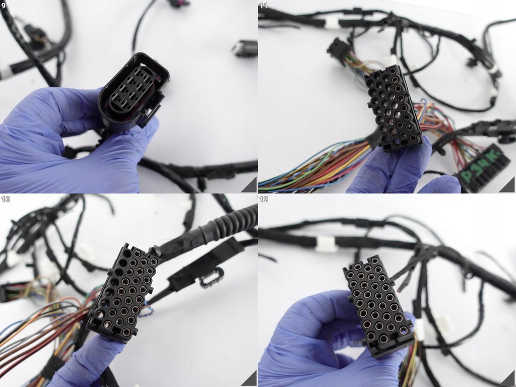 фото №10, Bmw x1 f48 lci 15-22 бампер жгут электропроводка задняя