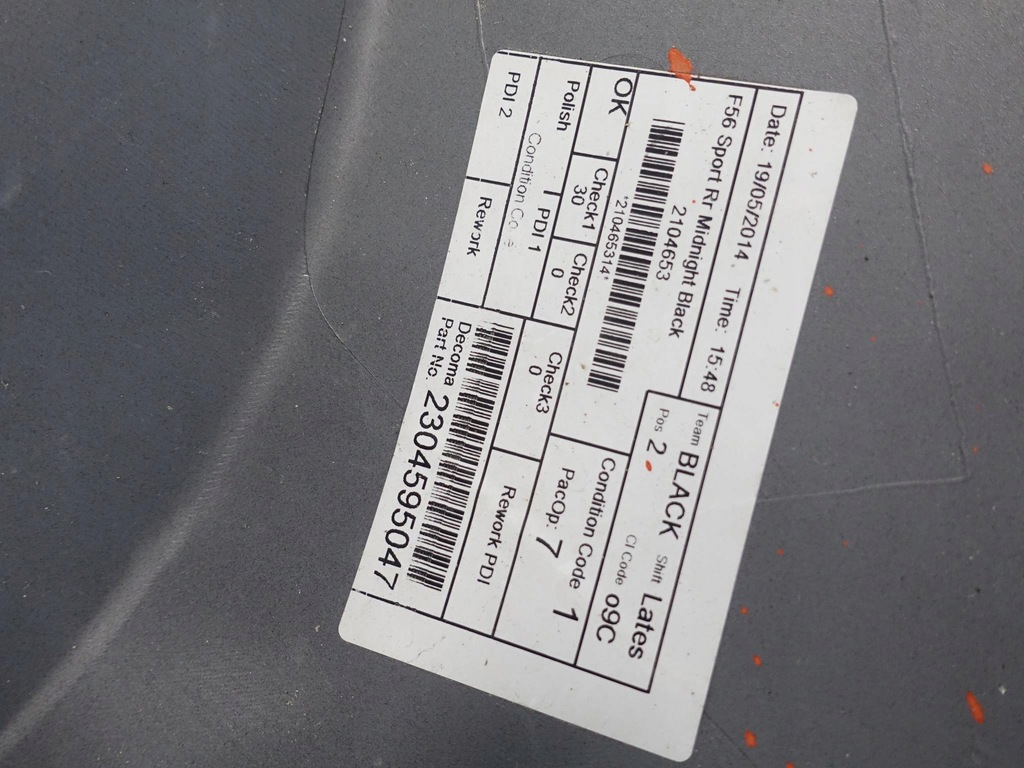 фото №11, Mini f56 s sport бампер задня 7343614