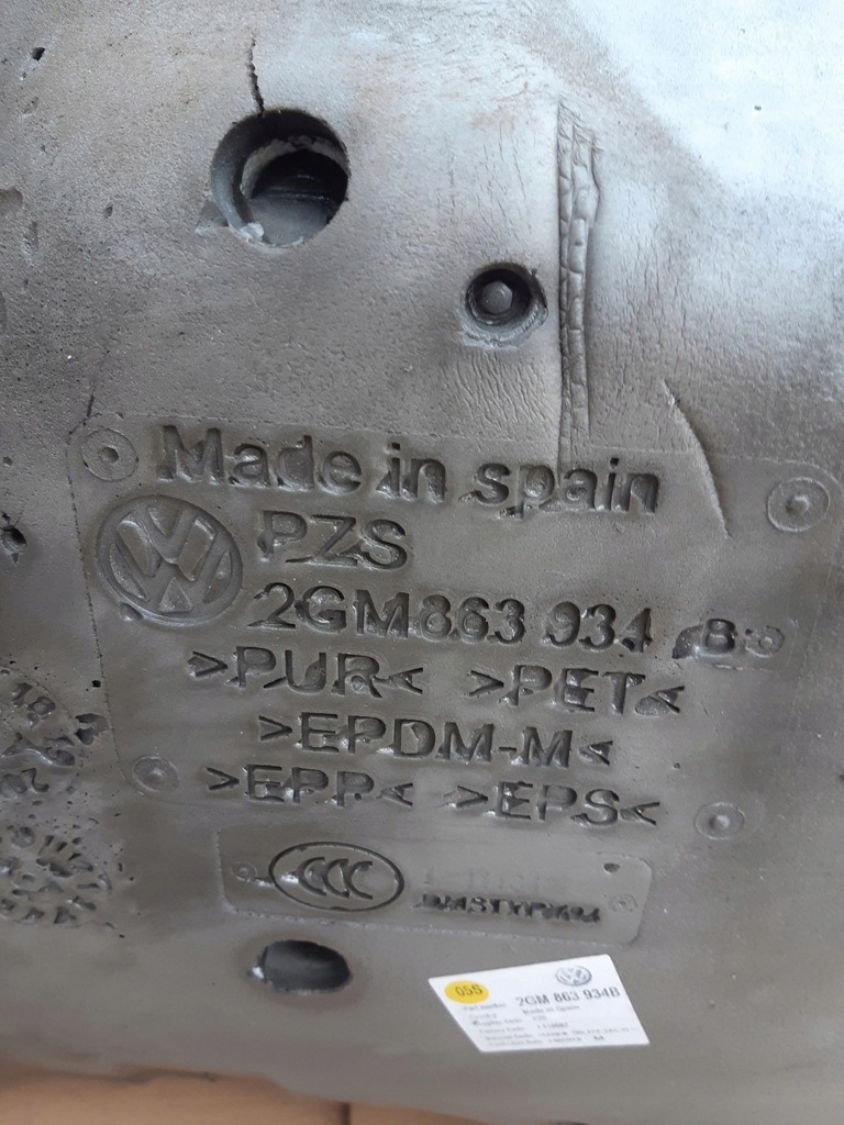 фото №9, Шумоизоляция стены перегородки vw t-cross 2gm863934