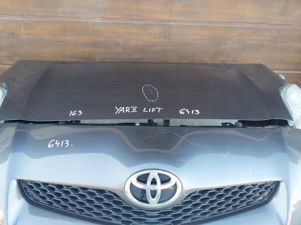фото №5, Toyota yaris ii lift kompletny перед бампер капот