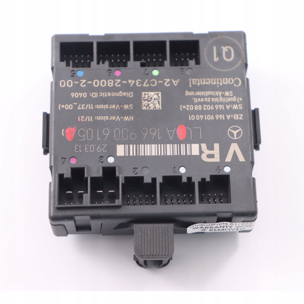 фото №12, Mercedes w176 w246 модуль блок управления дверь правый перед a1669006105