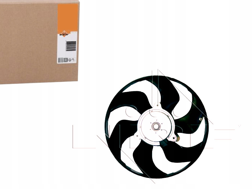 фото №1, Nrf 47372 вентилятор, охлаждение двигателя