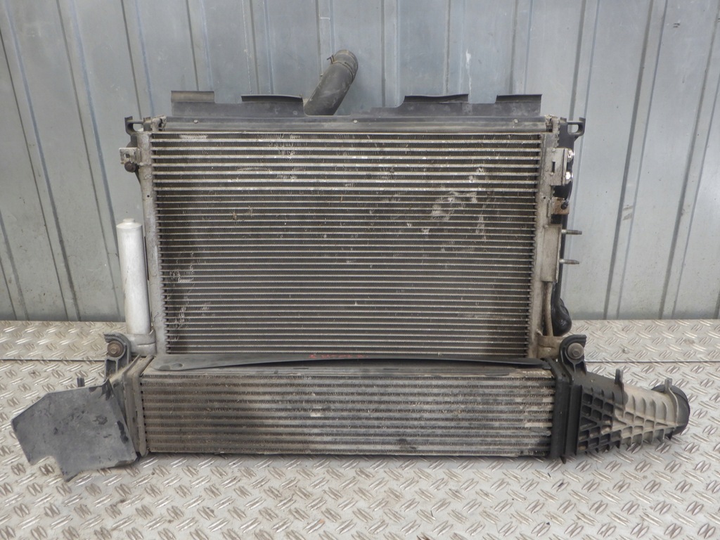 фото №1, Lancia thema 300c 3.0 комплект радіатор вентилятор