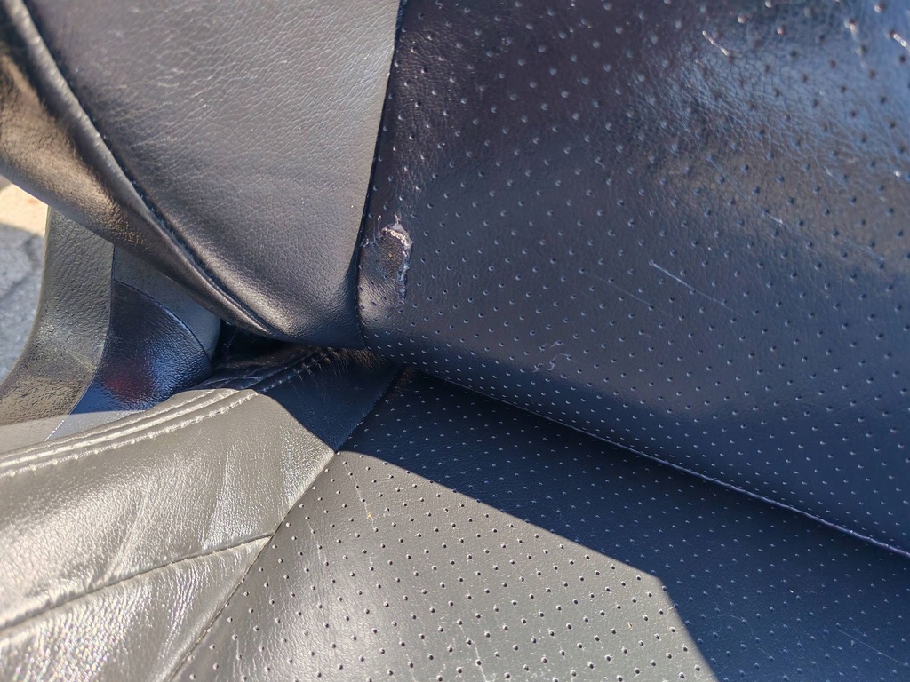 фото №9, Subaru impreza ii gd forester sg сиденья заднее сиденье обшивки комплект кожа