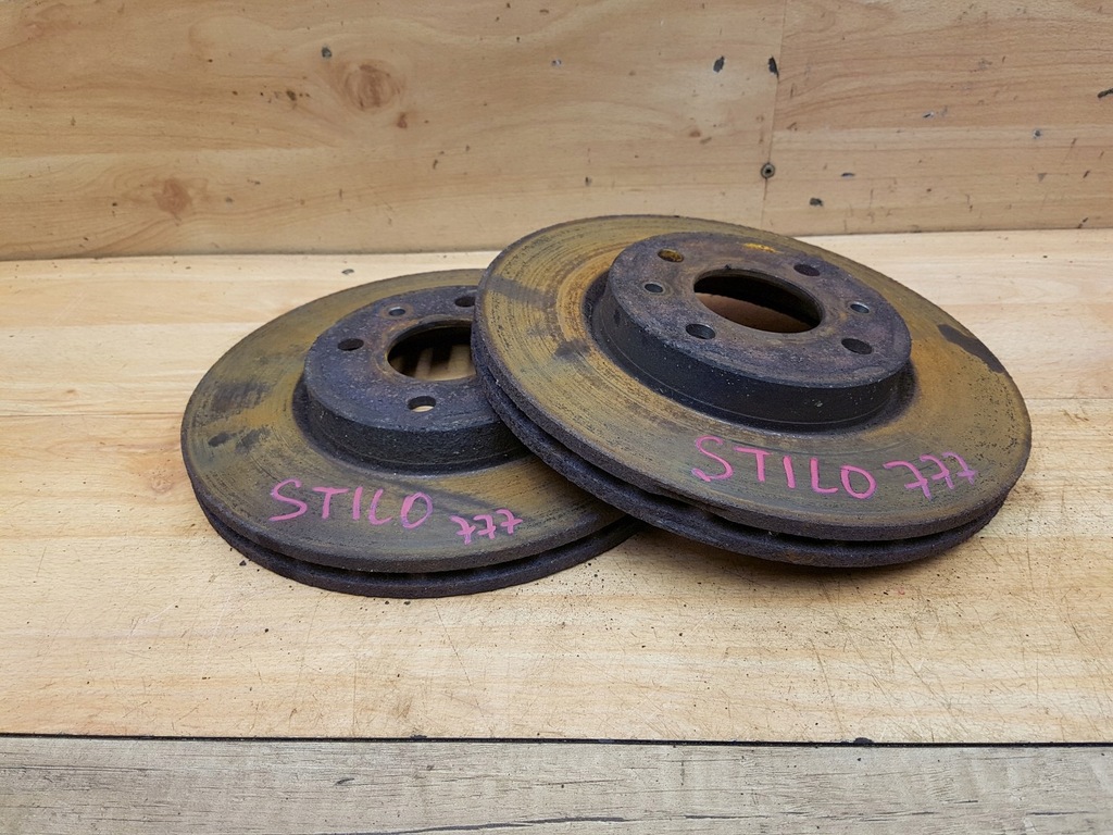 фото №1, Гальмівні диски гальмівні перед комплект fiat stilo
