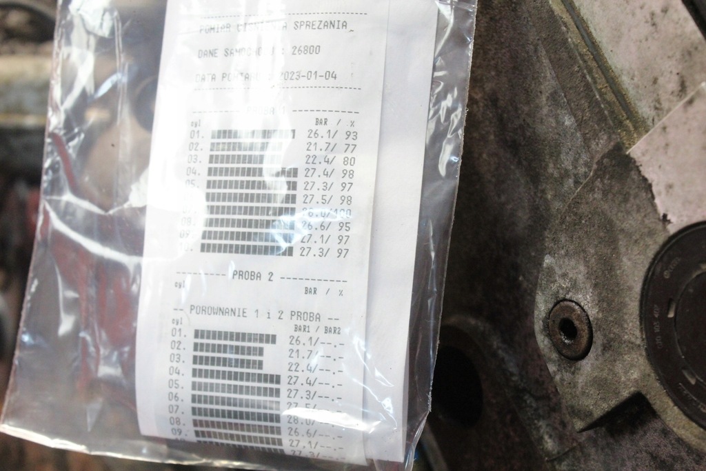 фото №7, Двигатель блок двигателя дизель ajs vw phaeton 5.0 tdi 313 km 02-08 сжатие