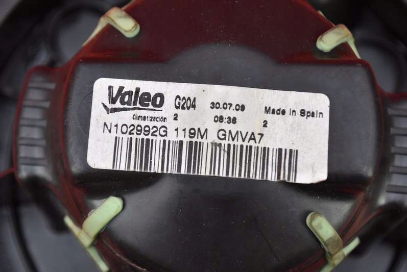 фото №6, Воздуходувка вентилятор обдув eu n102992g peugeot 207 cc 09-13