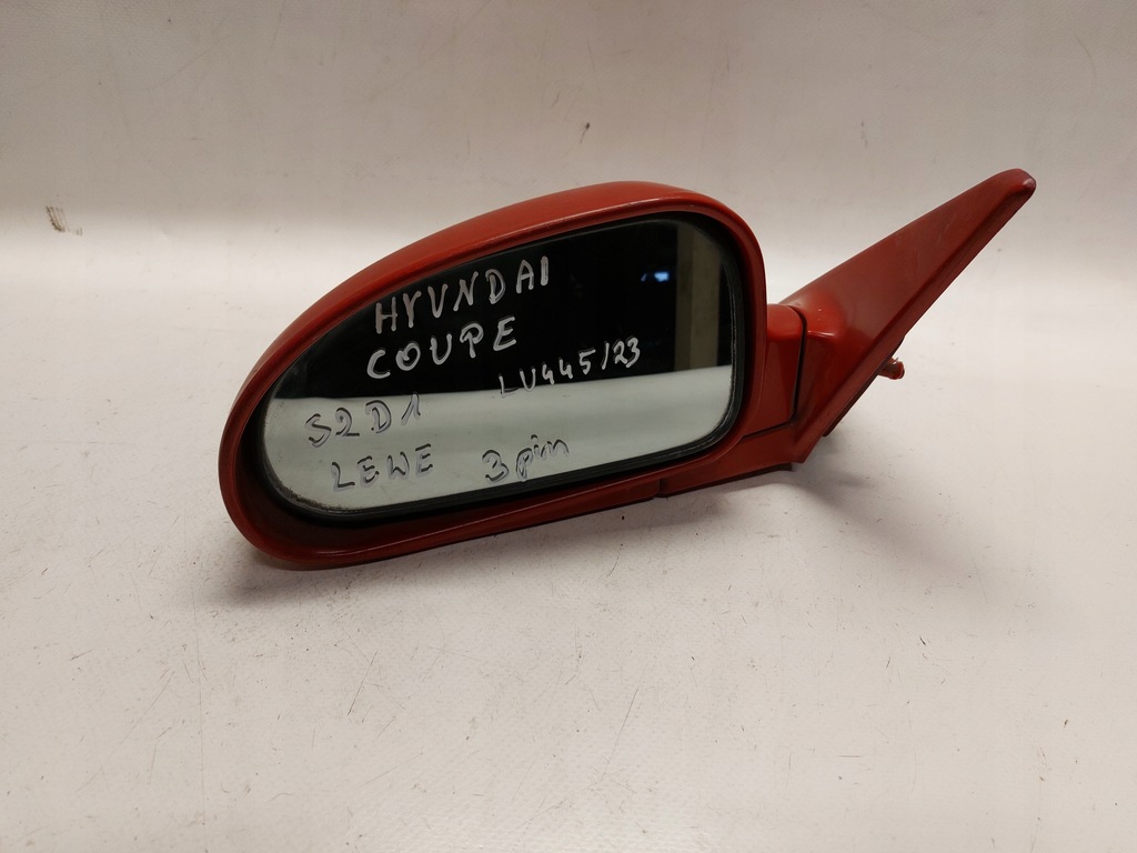 фото №1, Зеркало левая hyundai coupe электрический 3 pin