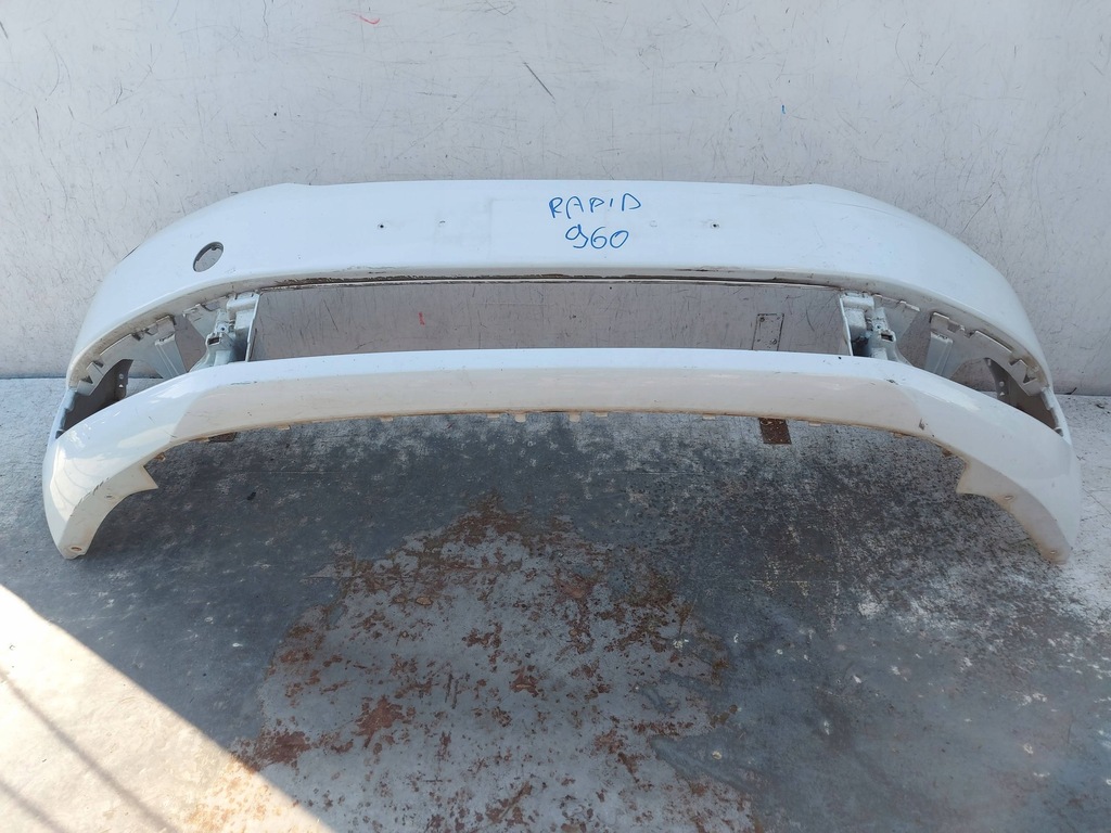 фото №6, Skoda rapid 5ja бампер передний перед