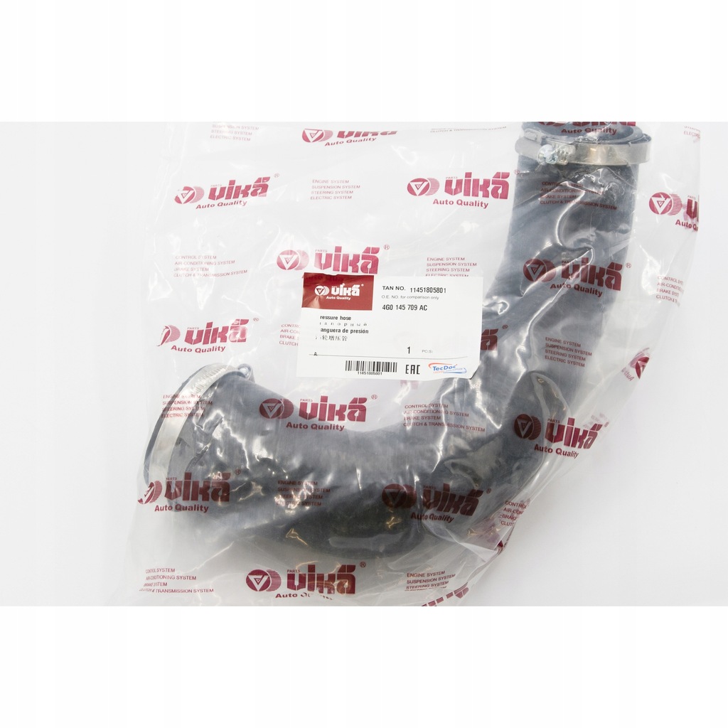 фото №5, Audi a6 a7 wąż впускной зарядное устройство 4g0145709ac