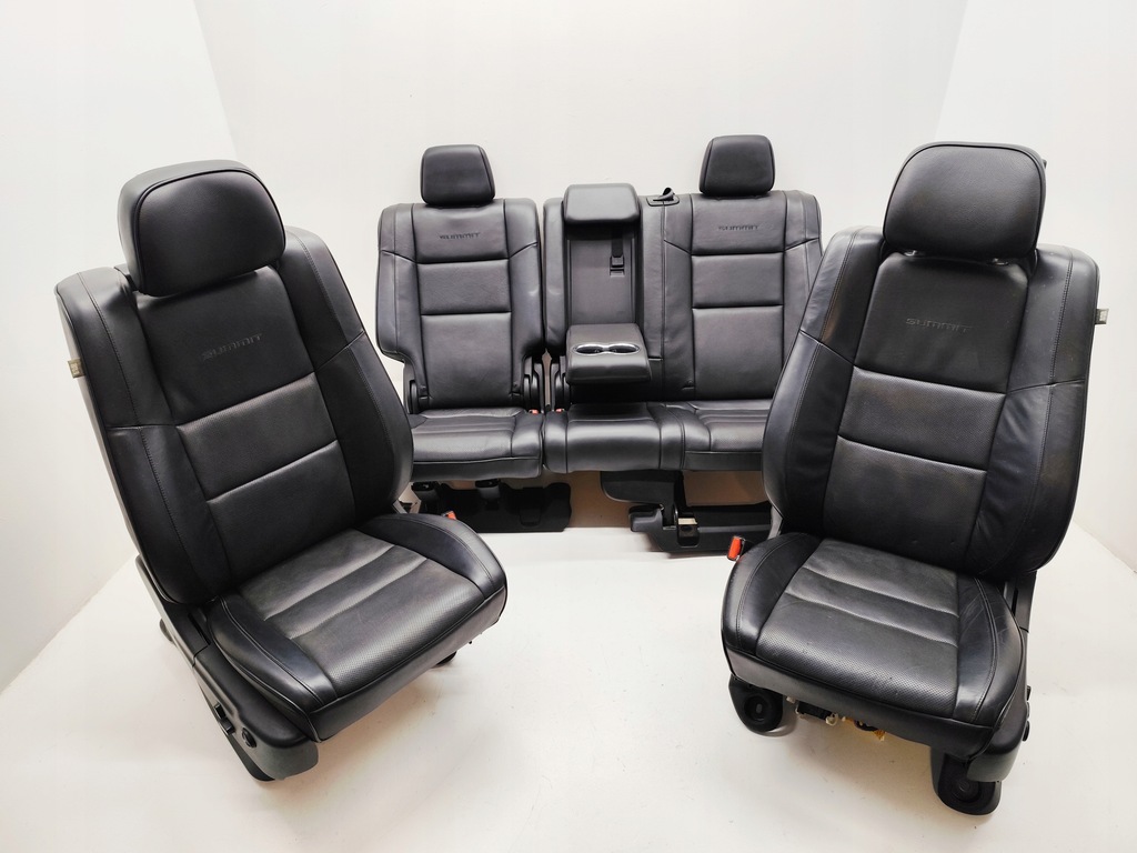 фото №1, Jeep grand cherokee wk2 summit сидіння заднє сидіння монітори шкіра