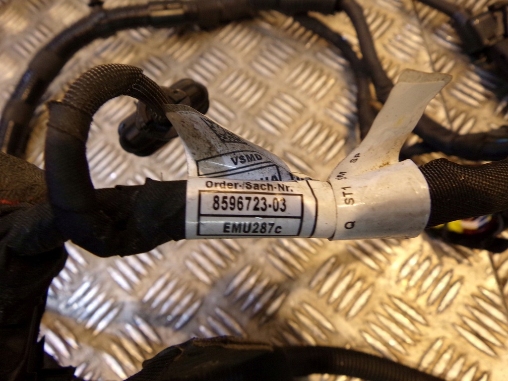 фото №12, Bmw 8 g14 840dx b57 джгут дроти електропроводка двигуна