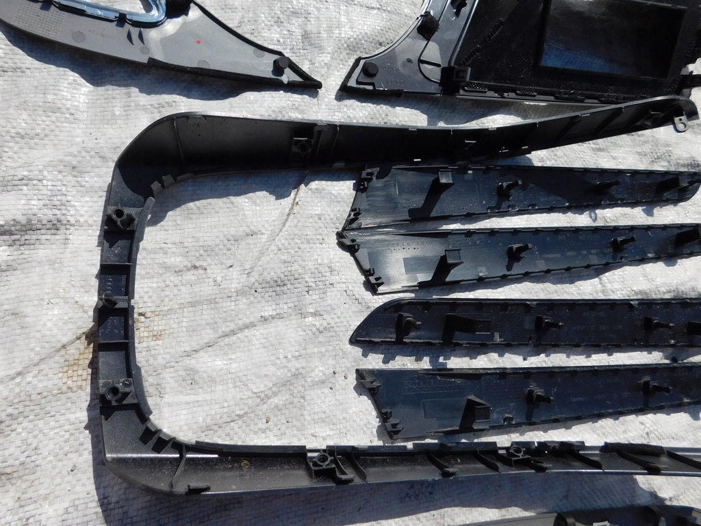 фото №8, A4 b8 декори накладки декоративні рамка спідометра navi двері тунель 8 елементів eu