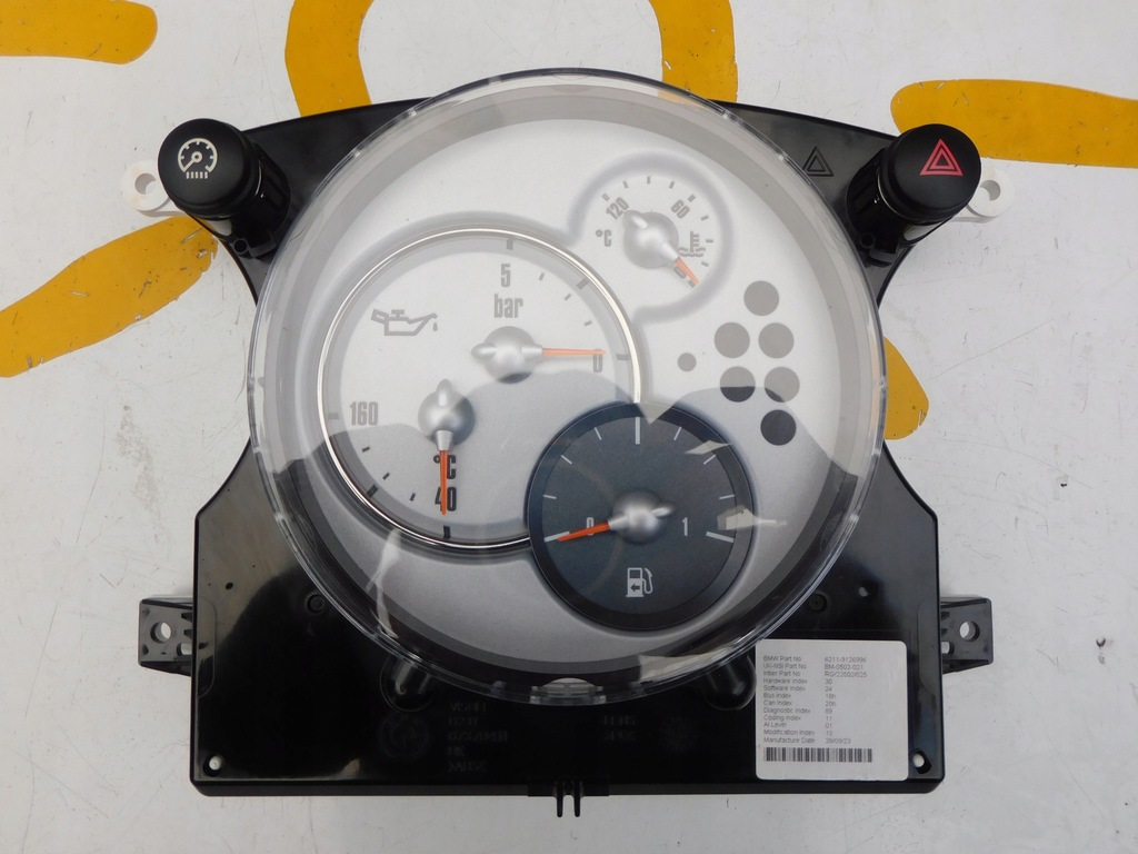 фото №2, Mini cooper one r50 r52 r53 лічильник набір індикаторів chrono новий!